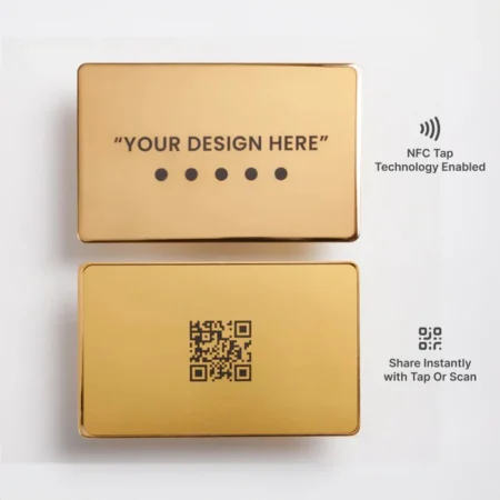 بطاقة تعارف ممغنطة معدني - نضع تصميمك